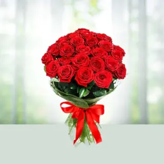 Send Flowers Bouquet 12 Red Roses Gift Online in India