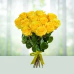 108-bouquet-12-yellow-roses-flowershopindia