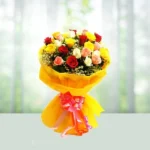 15-bouquet-15-red-yellow-and-pink-roses-flowershopindia