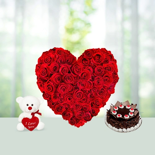 24-red-roses-teddya-half-kg-black-forest-cake-flowershopindia