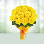 26-bouquet-12-yellow-roses-flowershopindia