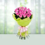 28-bouquet-12-pink-roses-flowershopindia