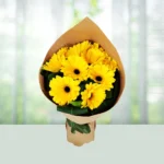 29-bouquet-12-yellow-gerberas-flowershopindia