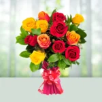 32-bouquet-16-red-and-yellow-roses-flowershopindia