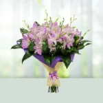 4-bouquet-8-purple-or-blue-or-white-orchids-flowershopindia