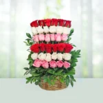 48-bouquet-35-mix-roses-flowershopindia