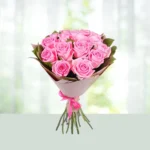 49-bouquet-15-pink-roses-flowershopindia
