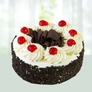 Order Black Forest 5 Star Cake 1 Kg Gift Online in India