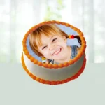 Order Butterscotch Photo Cake 1 Kg Gift Online in India