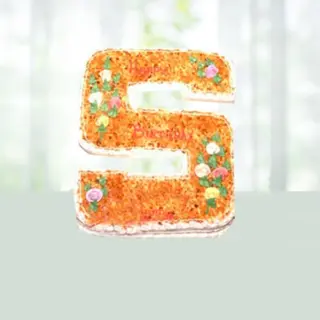 Order Designer Alphabet Cake 2.5 Kg Gift Online in India