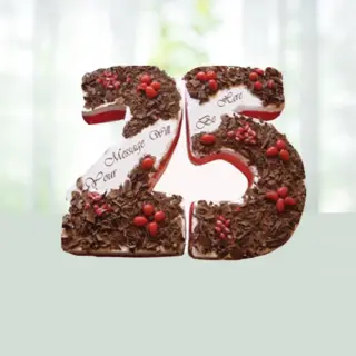 Order Double Number Shape Cake 3.5 Kg Gift Online in India