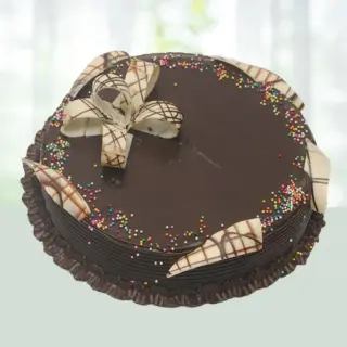 Order Fudge Brownie Cake Half Kg Gift Online in India