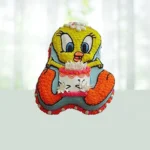 tweety-bird-shape-cake-flowershopindia